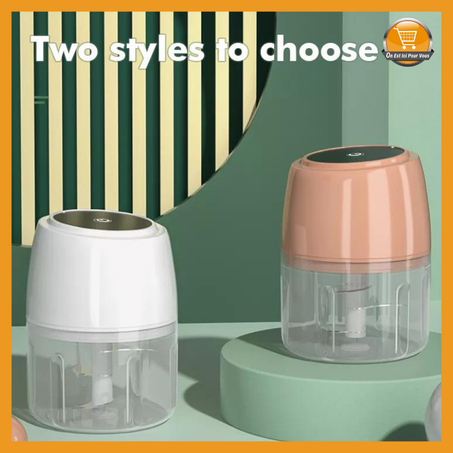 Hachoir Électrique Alimentaire - Sans fil avec charge USB