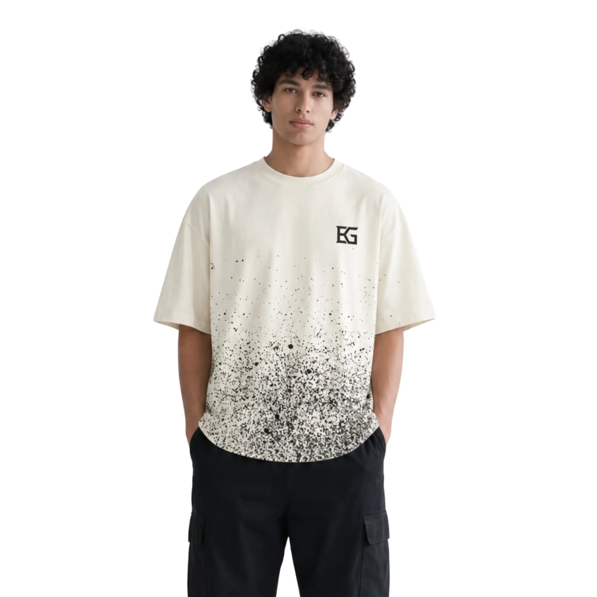 T-SHIRT OVERSIZED CREAM WHITE