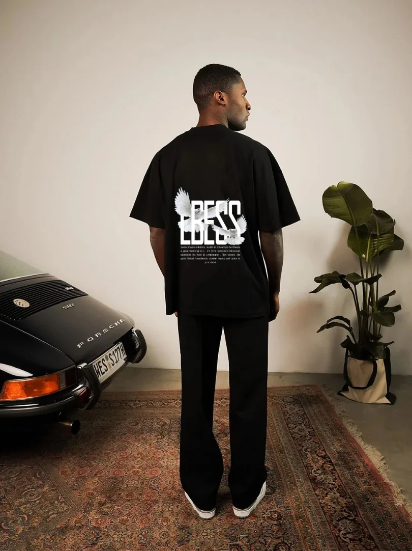 T-SHIRT OVERSIZED WITH MOROCCAN TOUCH