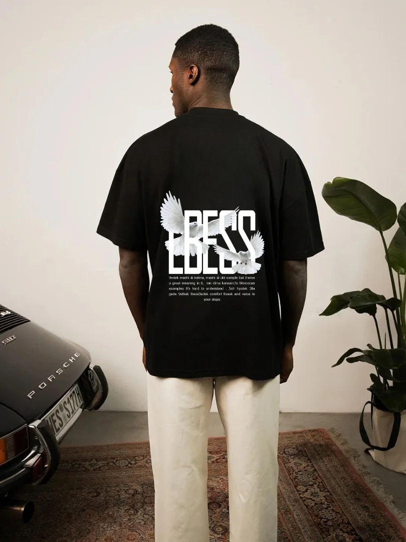 T-SHIRT OVERSIZED WITH MOROCCAN TOUCH