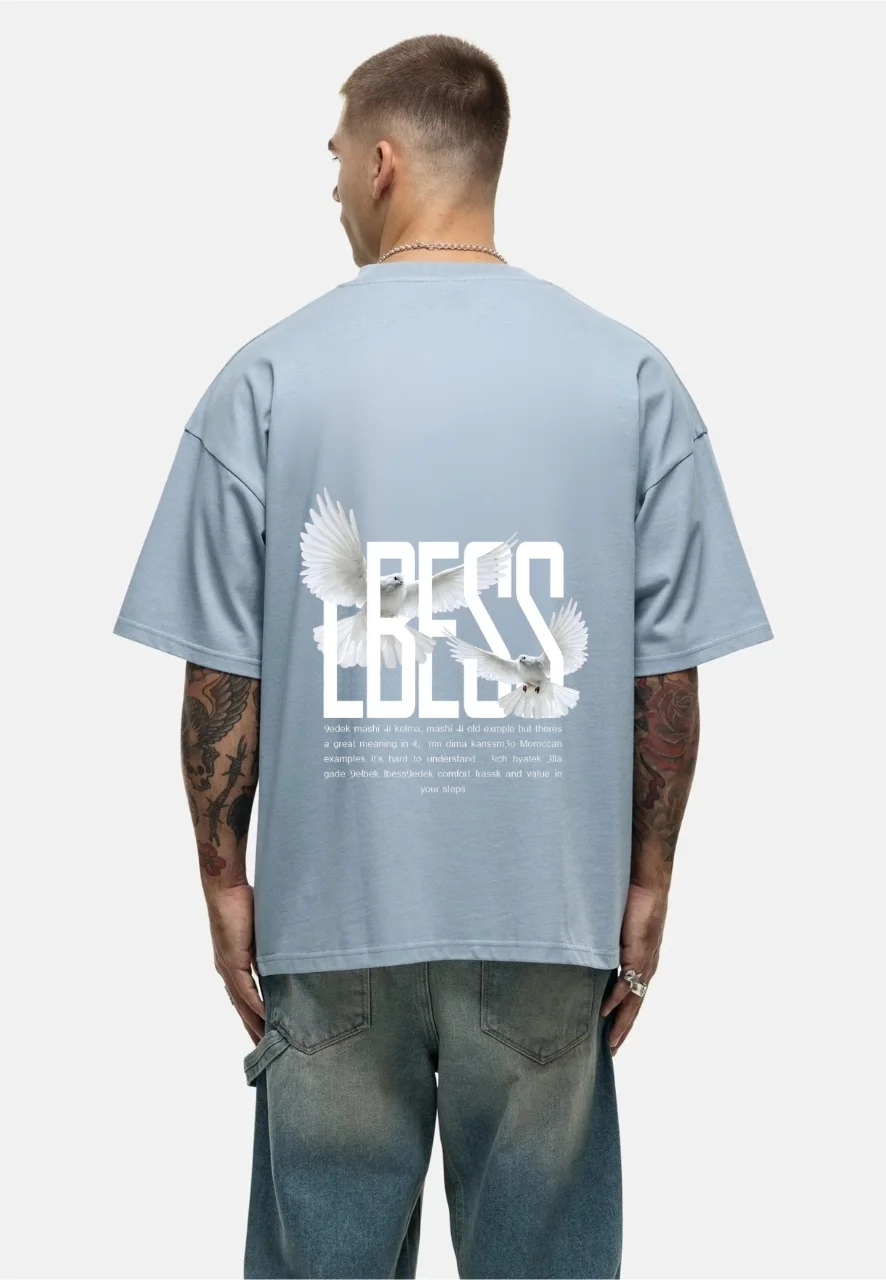 The blue Lbess9edek t-shirt