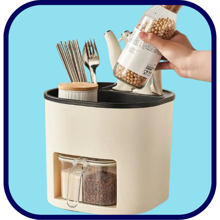 دلو تخزين وصندوق بهارات