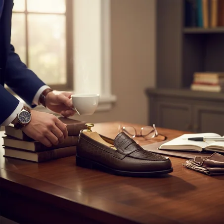 MOCASSINES CUIR