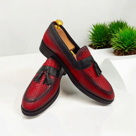 Mocassin Aldan Rouge 186