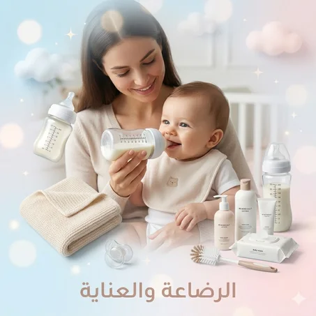 🍼 الرضاعة والعناية