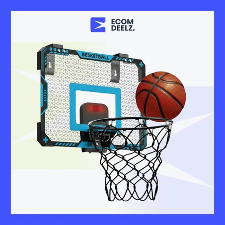 لعبة كرة سلة صغيرة معلقة على الحائط – متعة اللعب في أي مكان