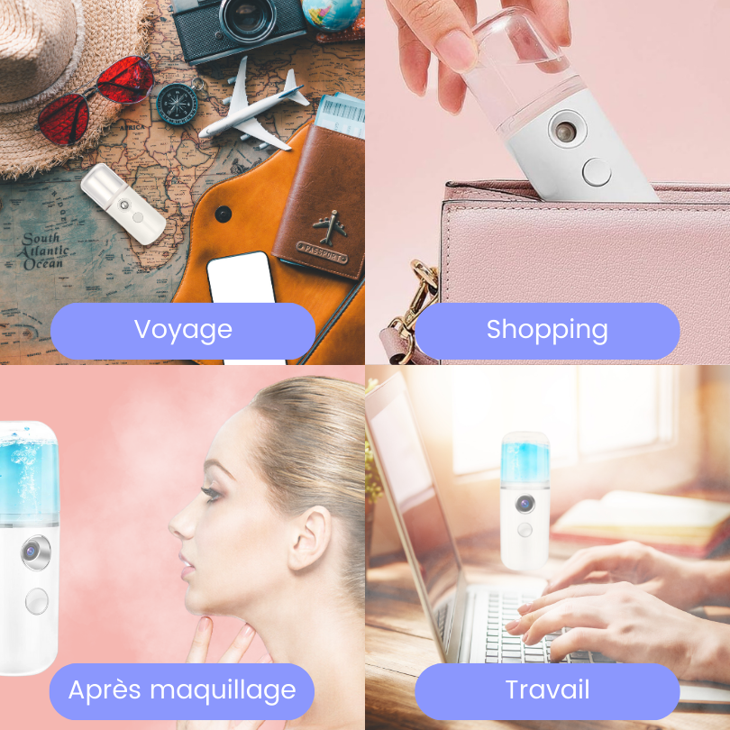 NanoGlow Spray Hydratant 30ML USB