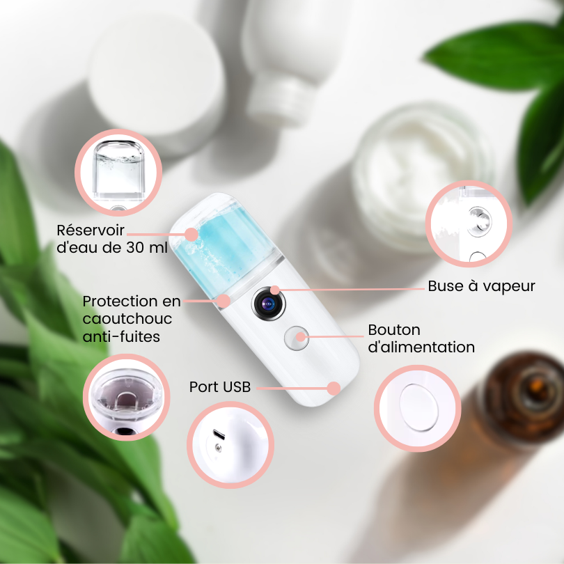 NanoGlow Spray Hydratant 30ML USB
