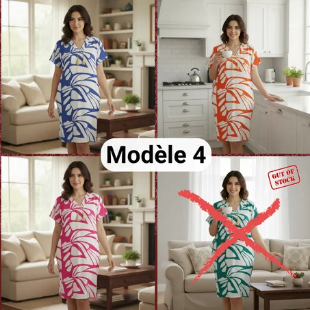 جبة منزلية خفيفة وأنيقة ( Model 04 )