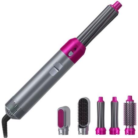 5 en 1 Brosse Soufflante,Brosse Lissante Sèche-cheveux,Multifonction