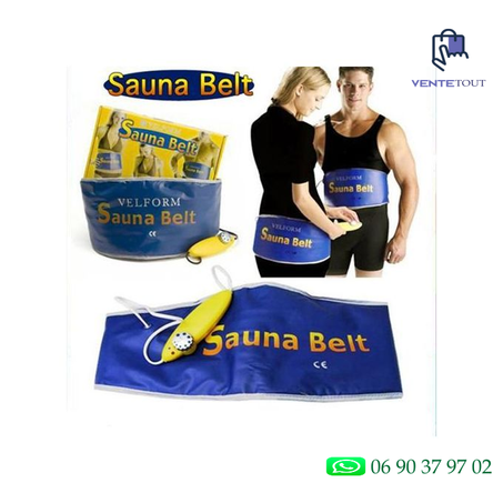 حزام الصونا لتنشيط الجسم و التخلص من السمنة والذهون / Sauna Belt Ceinture vibrante efficace pour brûler vos graisses