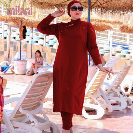 بوركيني أنيق ومحتشم للمرأة العصرية