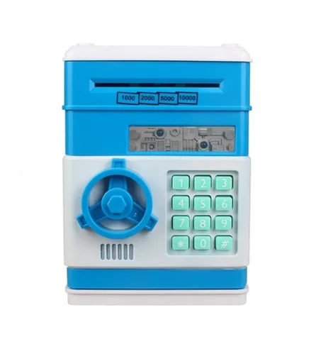 kids money bank machine blue (KSA)