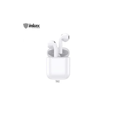 Inkax Ecouteur Sans fils - T02 - Blanc