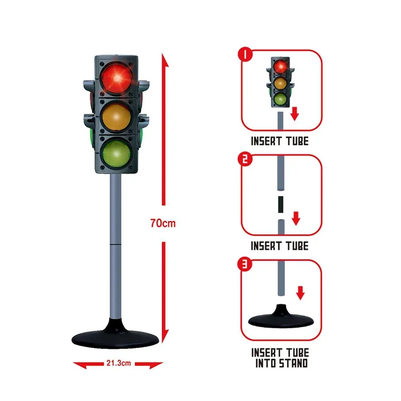 FEU ROUTIÈRE FONCTIONNEL – 70 cm 🚦