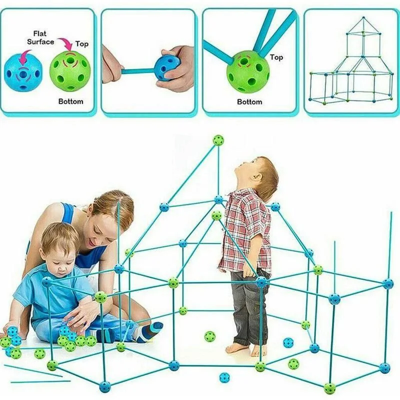 لعبة بناء خيمة للأطفال