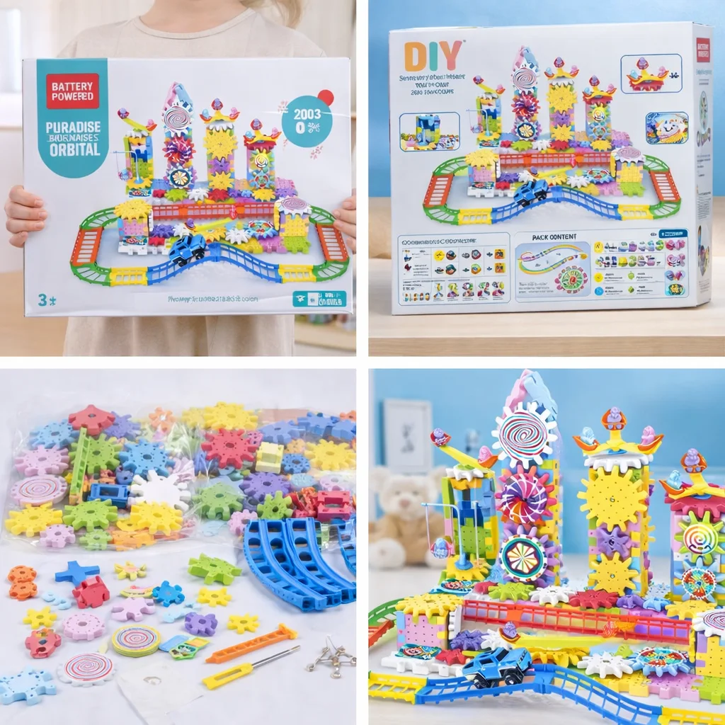 Kit de construction éducatif pour enfants