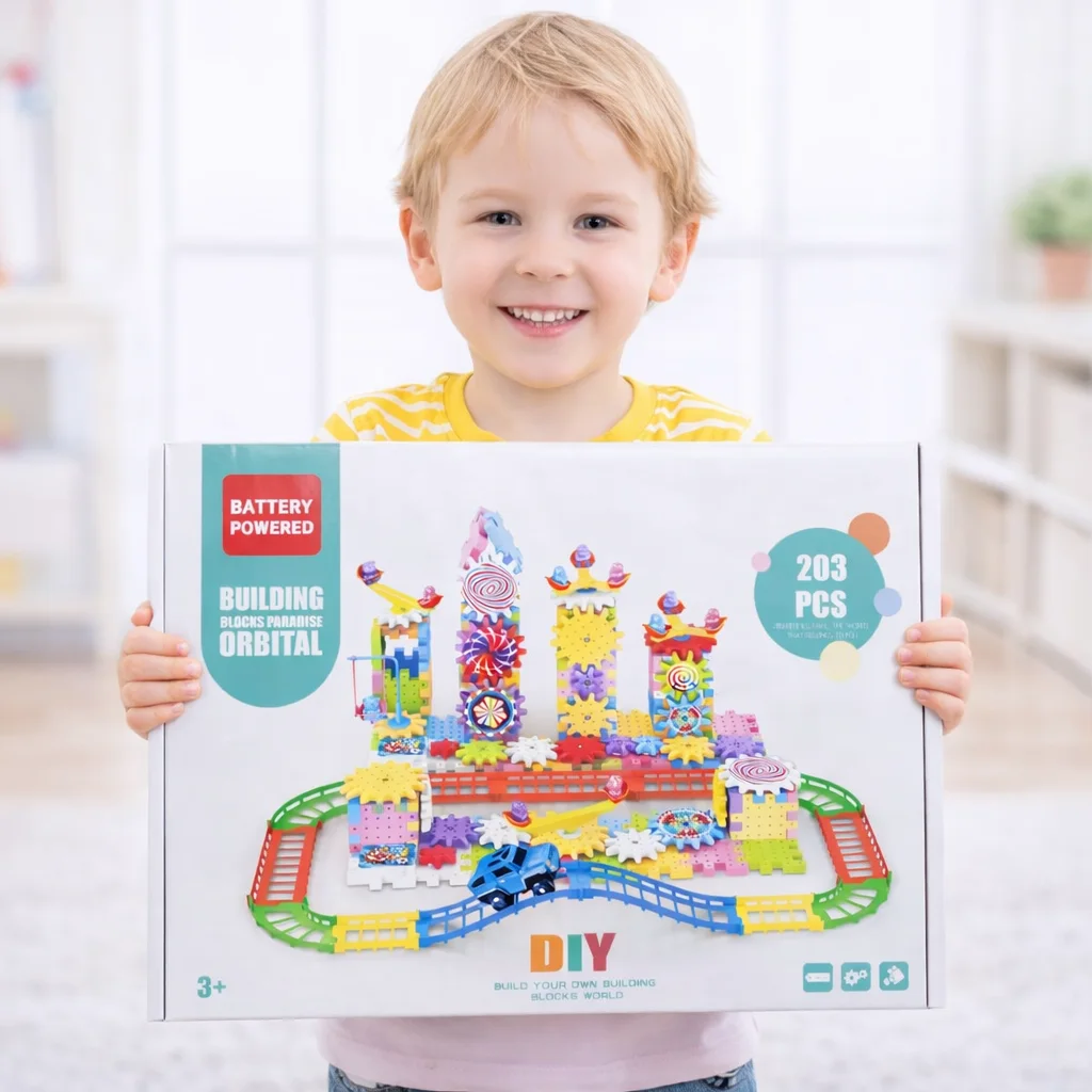 Kit de construction éducatif pour enfants