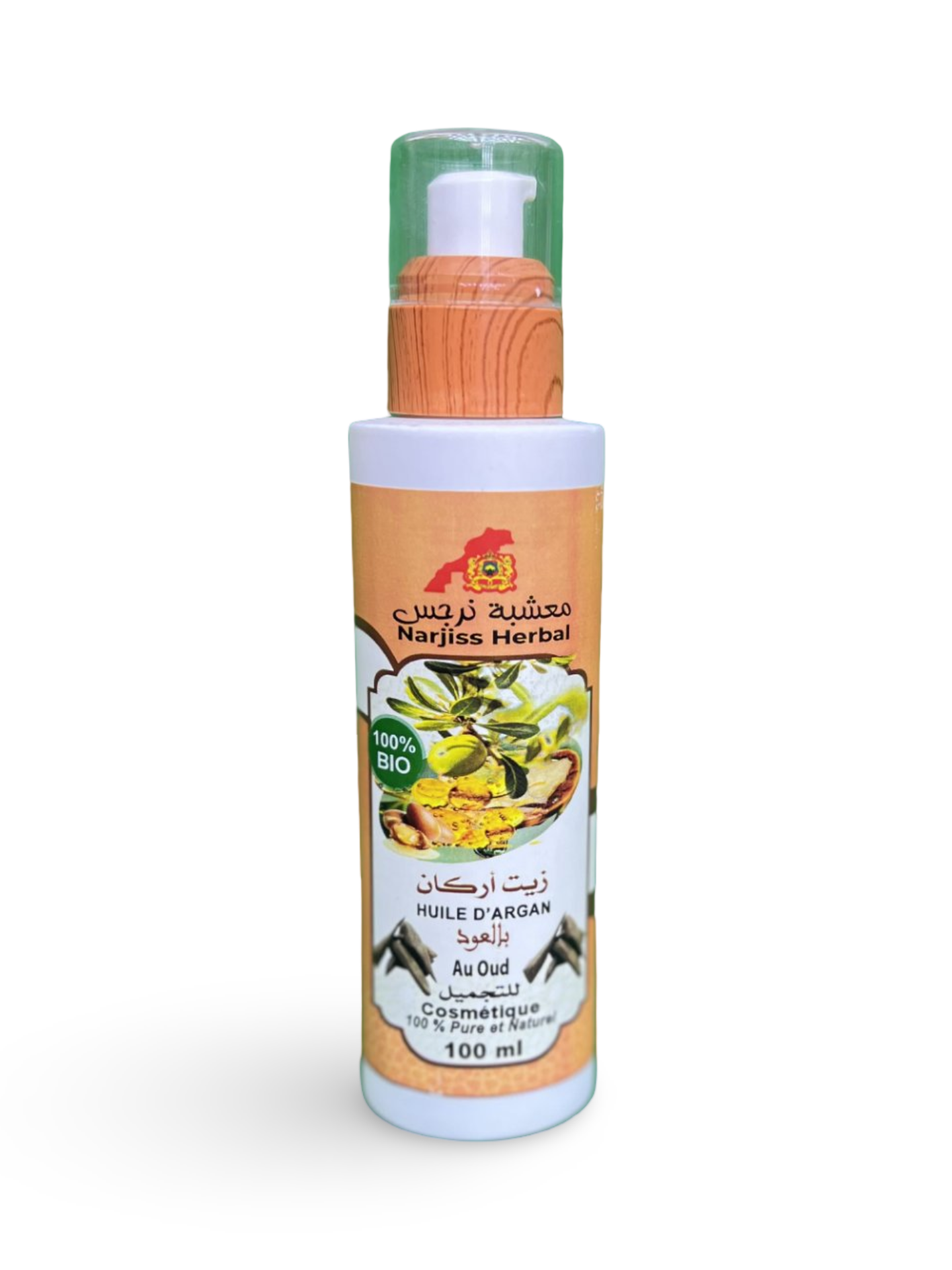 زيت أركان بالعود Argan_Oil_with_Oud _100%_BIO