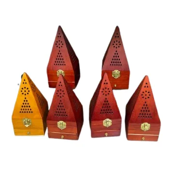 Narjiss Herbal مبخرة خشبية مخرّمة تتحمل الحرارة – توزيع مثالي للعطر |