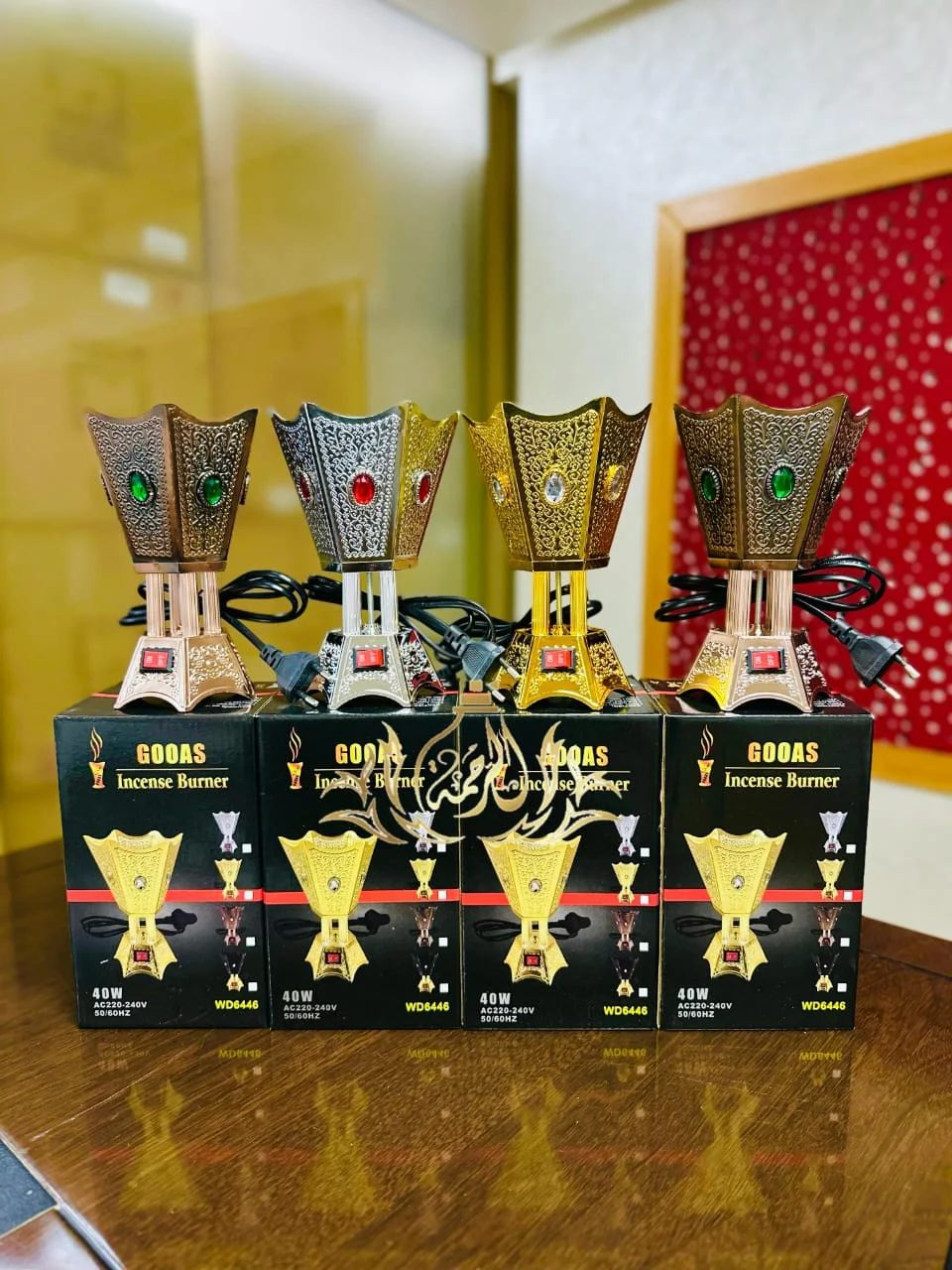 مبخرة بخور كهربائية من نوع Gooas Incense Burner.