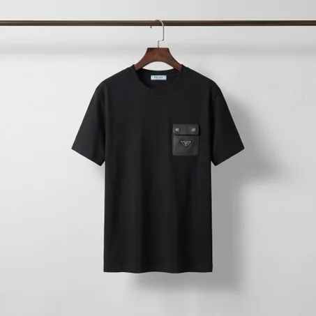 ✨ Prada White T-Shirt – Simple & Elegant