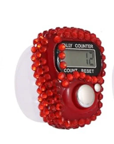 عداد أصابع LED 6 قطع، عداد إلكتروني رقمي للأصابع