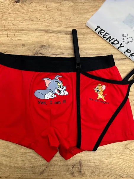 Couple Matching Set – Tom & Jerry Funny Edition 🐱🐭