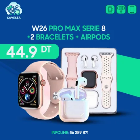 W26 PRO MAX PACK 2 EN 1