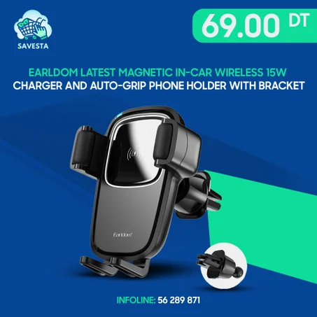 earldom latest magnetic in-car wireless 15w
