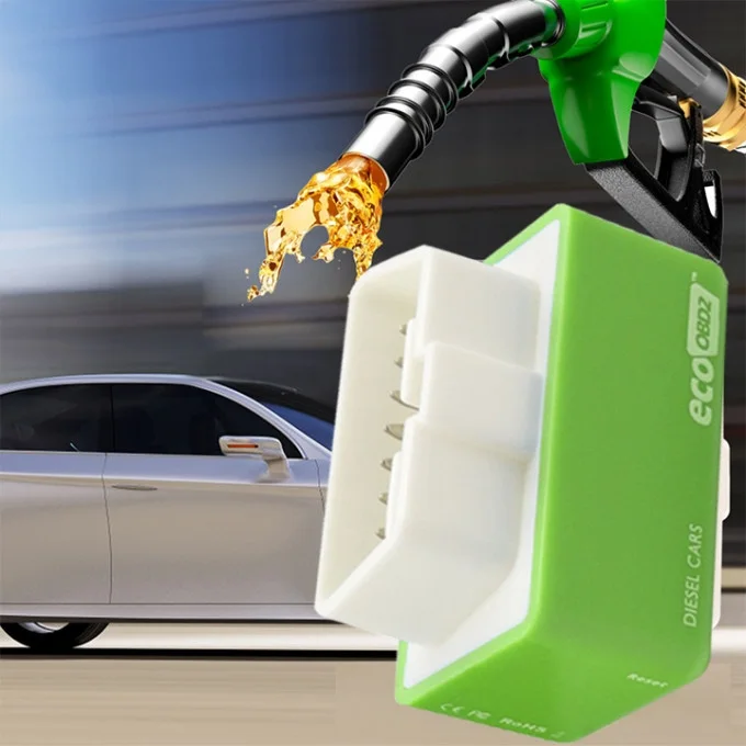 Économiseur De Carburant SODIAL Bleu Et Noir – Régulateur De Puissance Auto