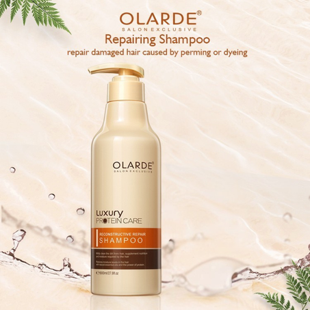 Shampoing Réparateur OLARDE – Kératine & Protéine (800ml)