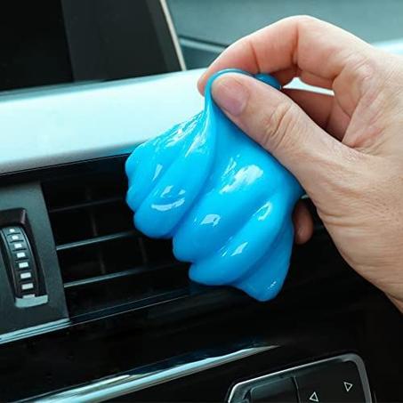 Gel de nettoyage pour outils de détail de voiture Nettoyage de voiture Automobile Poussière d'aération Intérieur Détails Mastic Nettoyant anti-poussière universel pour ordinateur