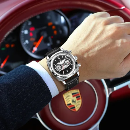 POEDAGAR - Montre Élégance Chronographe