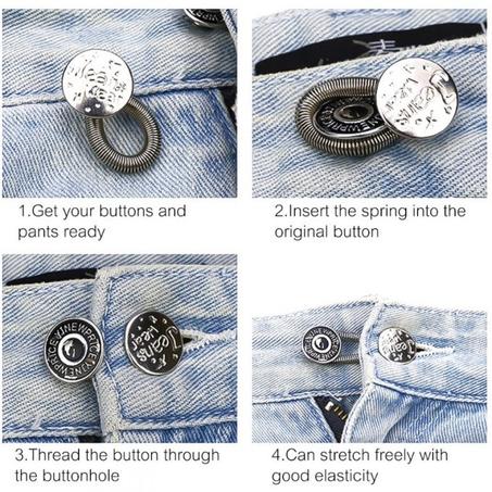 زر التوسيع السحري - Metal Button Extender
