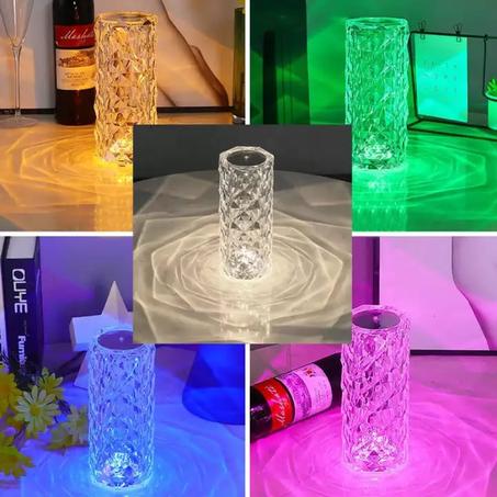 مصباح طاولة كريستال