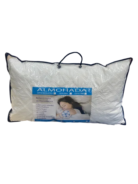 💤 Almohadas viscoelásticas de alta calidad – extra firmeza y confort total