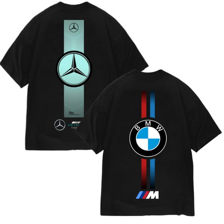 PACK 2 T SHIRT BMW MERCEDS