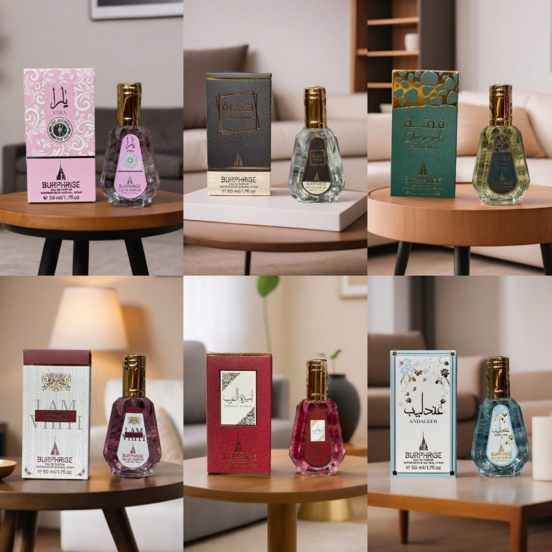 باك مكون من 6 عطور ب 199 درهم.
