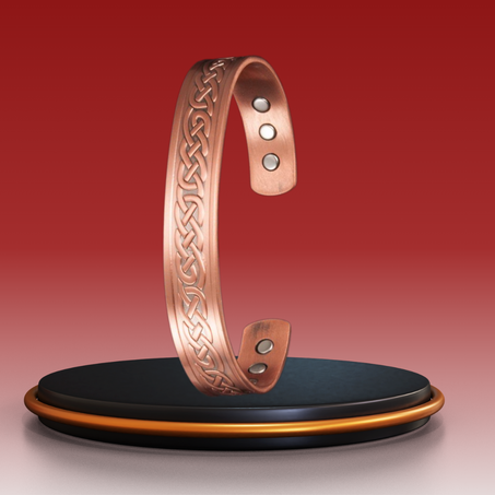 سوار مغناطيسي نحاسي