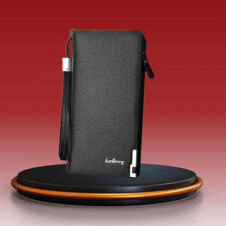 محفظة جلدية بطبقتين