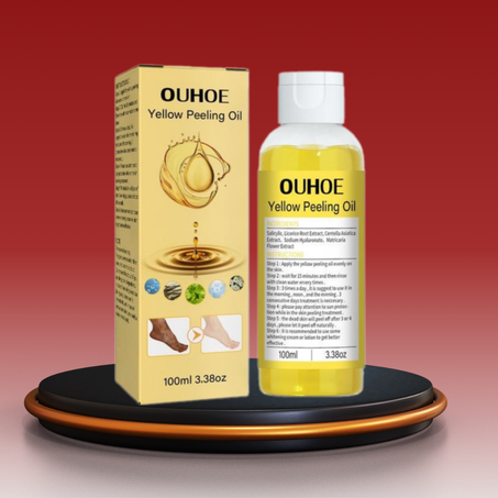 زيت التقشير الأصفر