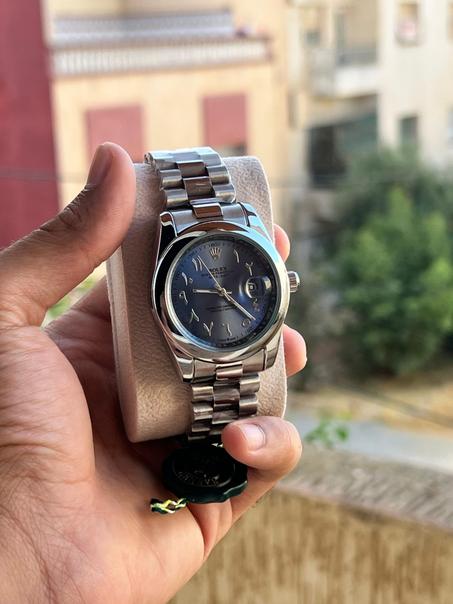 ROLEX ARABIC BLUE MARINE