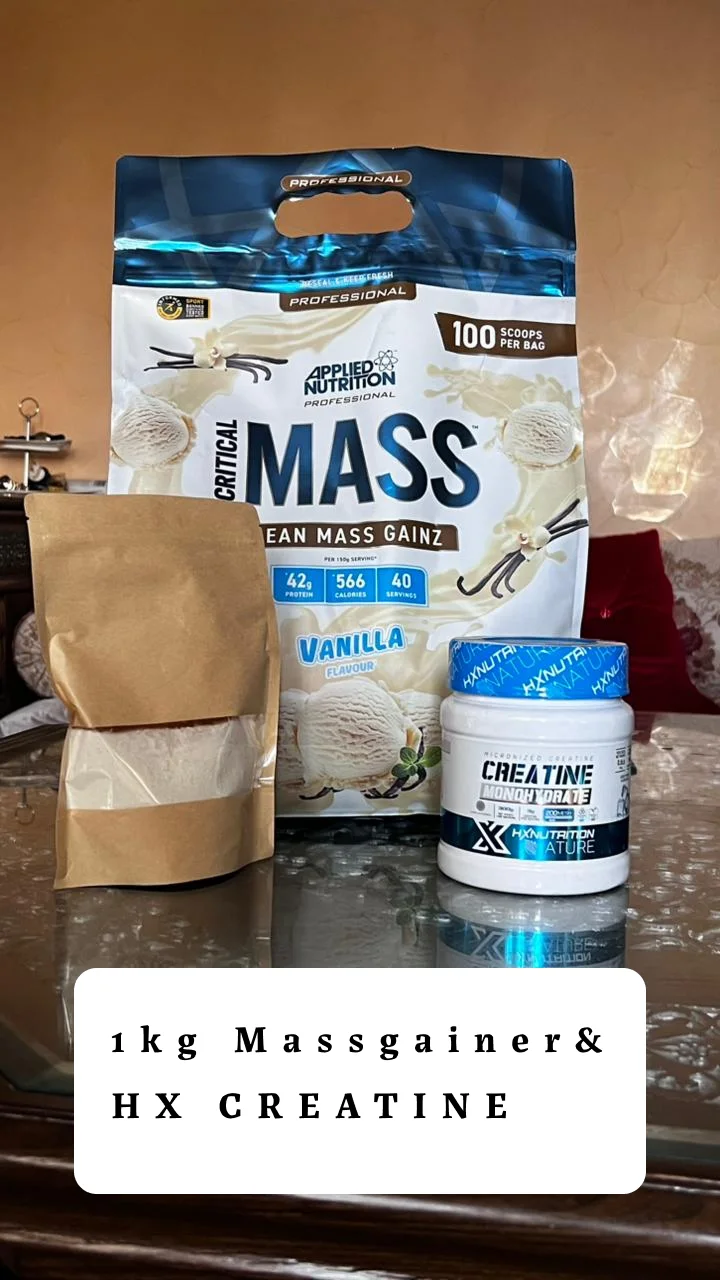 pack creatine hx & massgainer