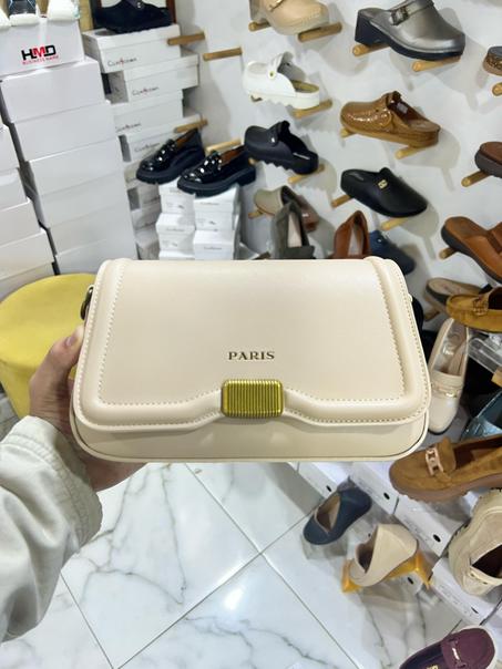 David Jones Hand Bag Beige