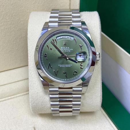 ROLEX ARABIC GREEN OLIVE