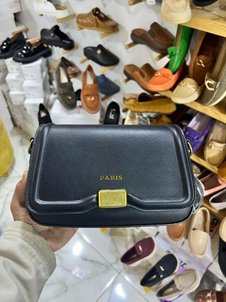 David Jones Hand Bag Black