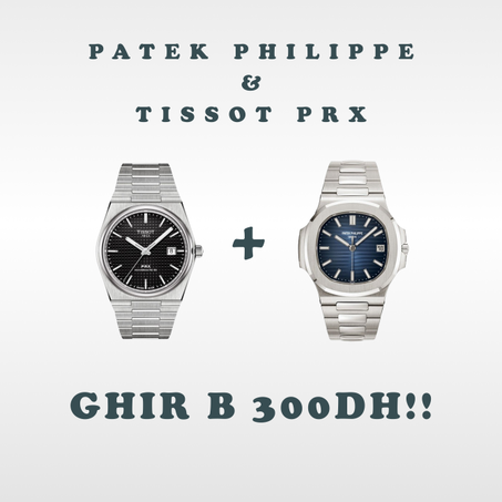 PATEK PHILIPPE & TISSOT PRX PROMO!!