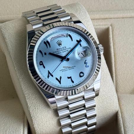 ROLEX ARABIC BLUE CIEL