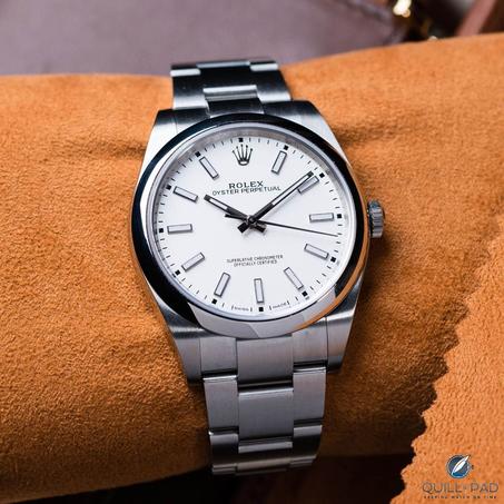 Rolex Oyster Perpetual 36 White Dial